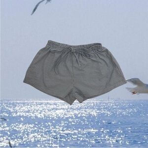 Striped Gray Shorts